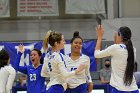 Volleyball vs Babson  Wheaton Women's Volleyball vs Babson College. - Photo by Keith Nordstrom : Wheaton, Volleyball, VB